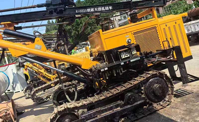 重庆出售19年开山935S潜孔钻机